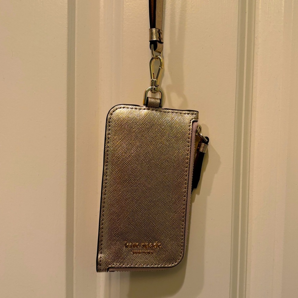 NWT Kate Spade Card Case Lanyard